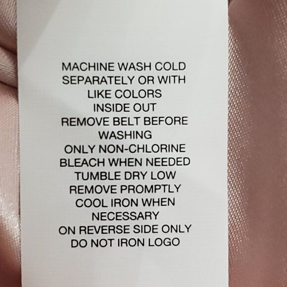 The Children's Place Rose Dust Metallic Blush Pink Girl's Belted Dress Size 14 - Picture 13 of 15